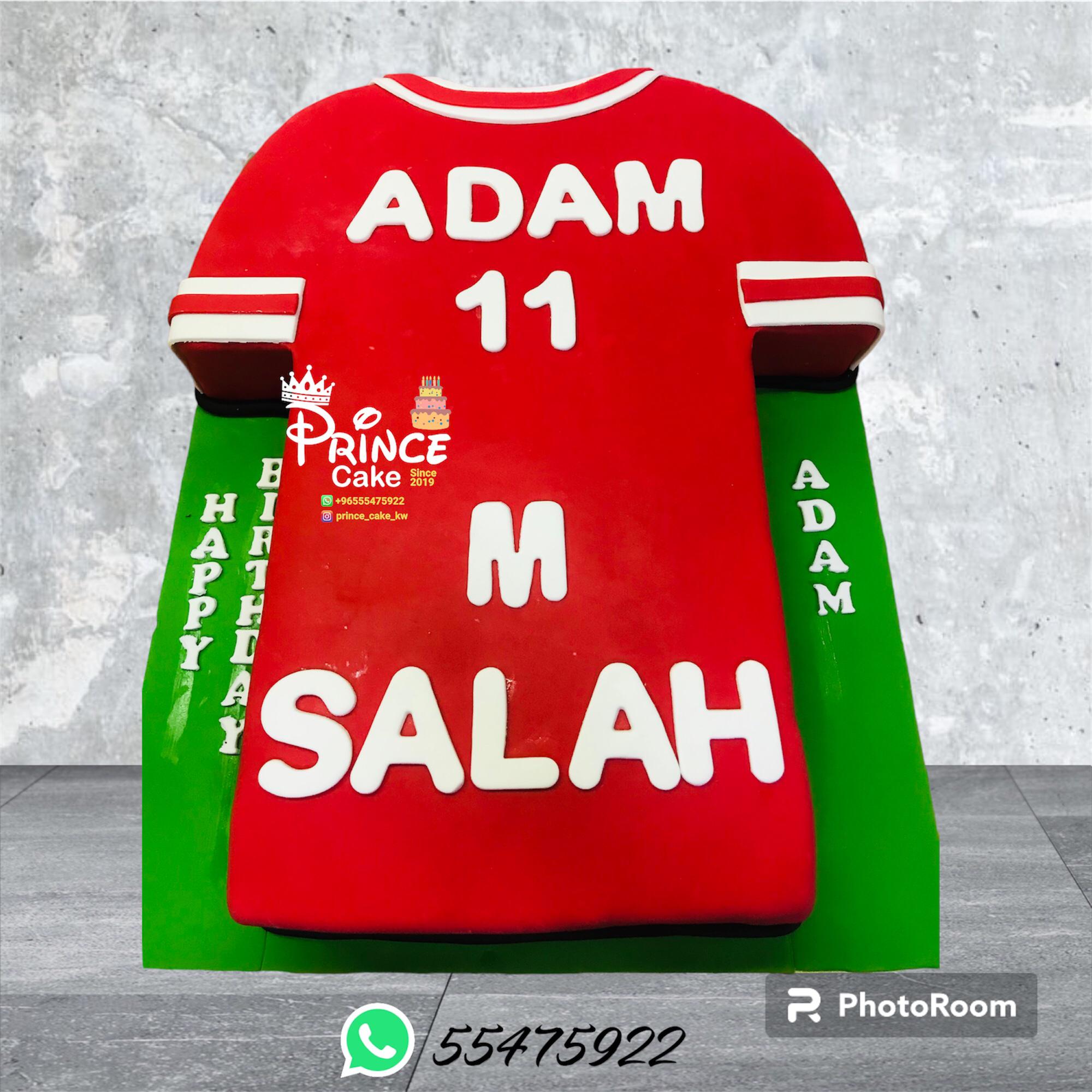 Mo Salah, Mo Salah, Running down the... - Adam & Abi Cakes | Facebook