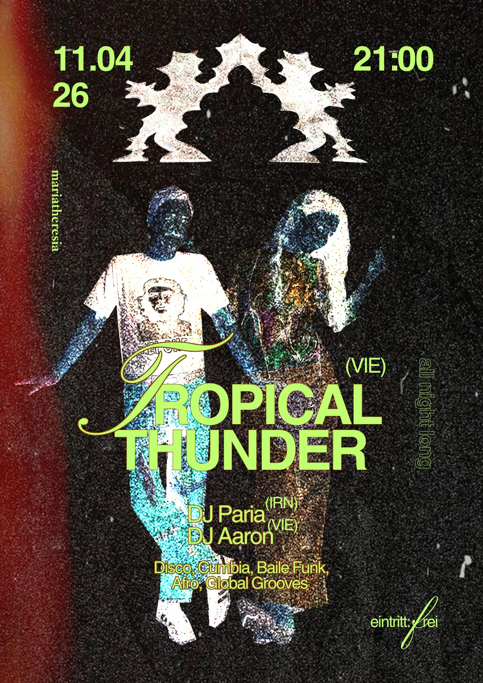 Tropical Thunder with DJ Paria - ALL NIGHT LONG!