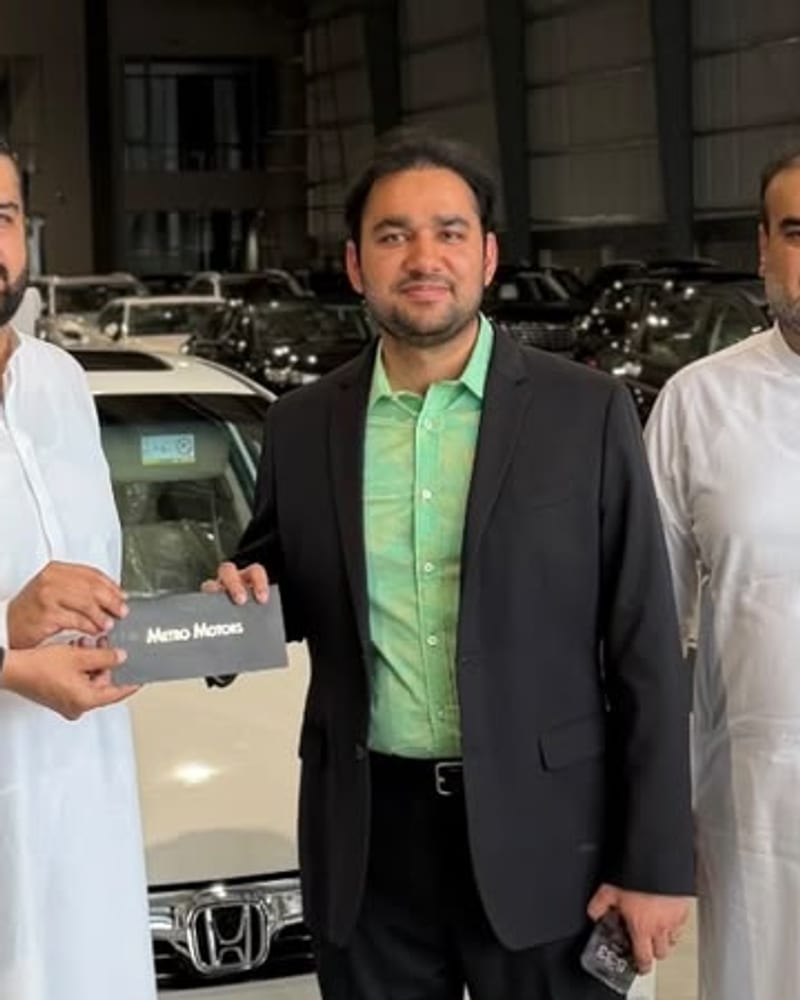 Faisal Saif Khokhar at Metro Motors