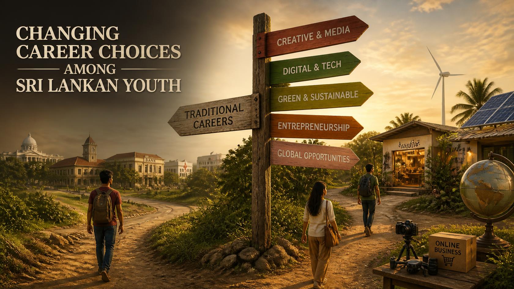 Why Are Traditional Career Paths Losing Popularity Among Sri Lankan Youth?