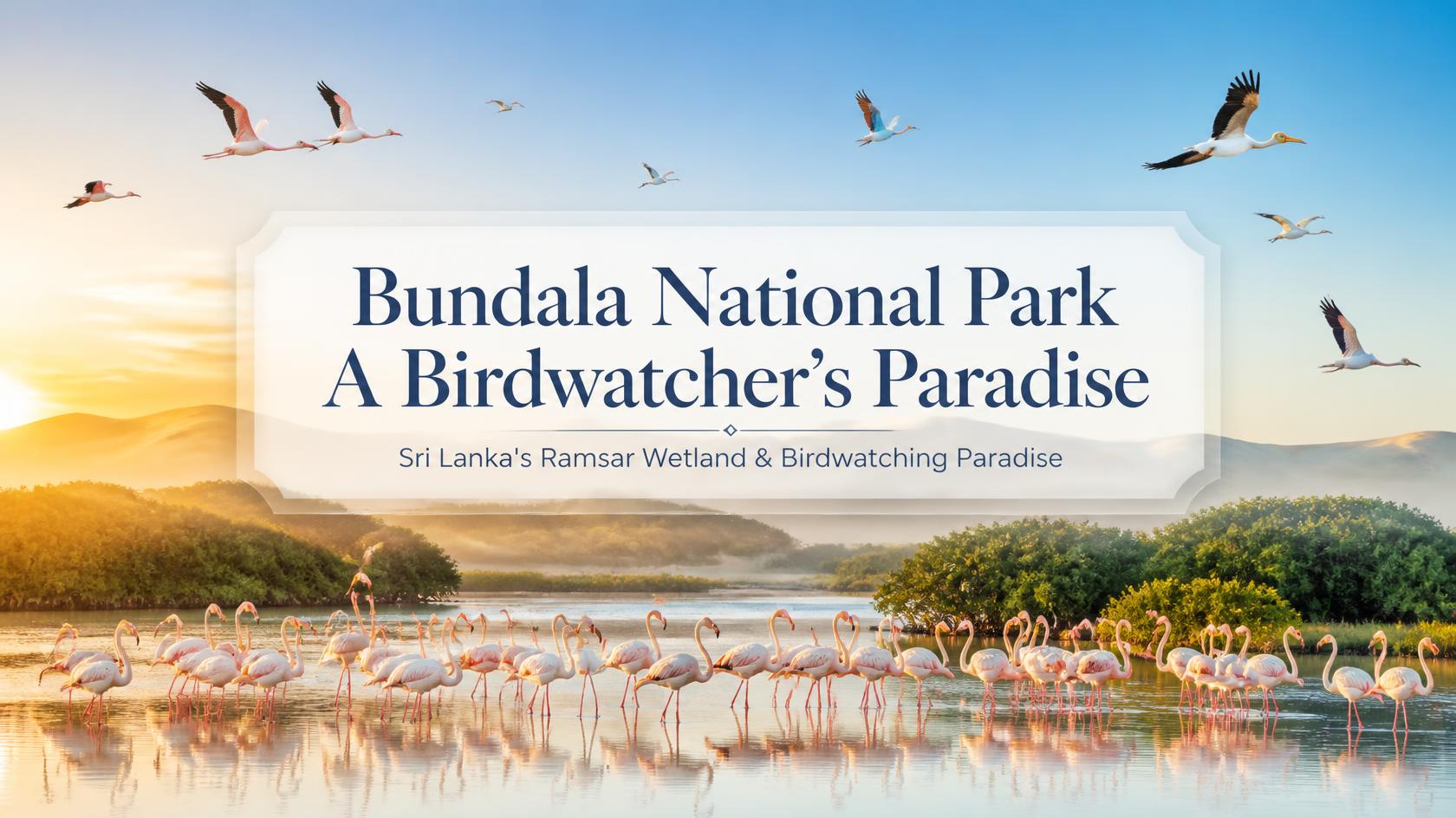 Bundala National Park: A Birdwatcher’s Paradise