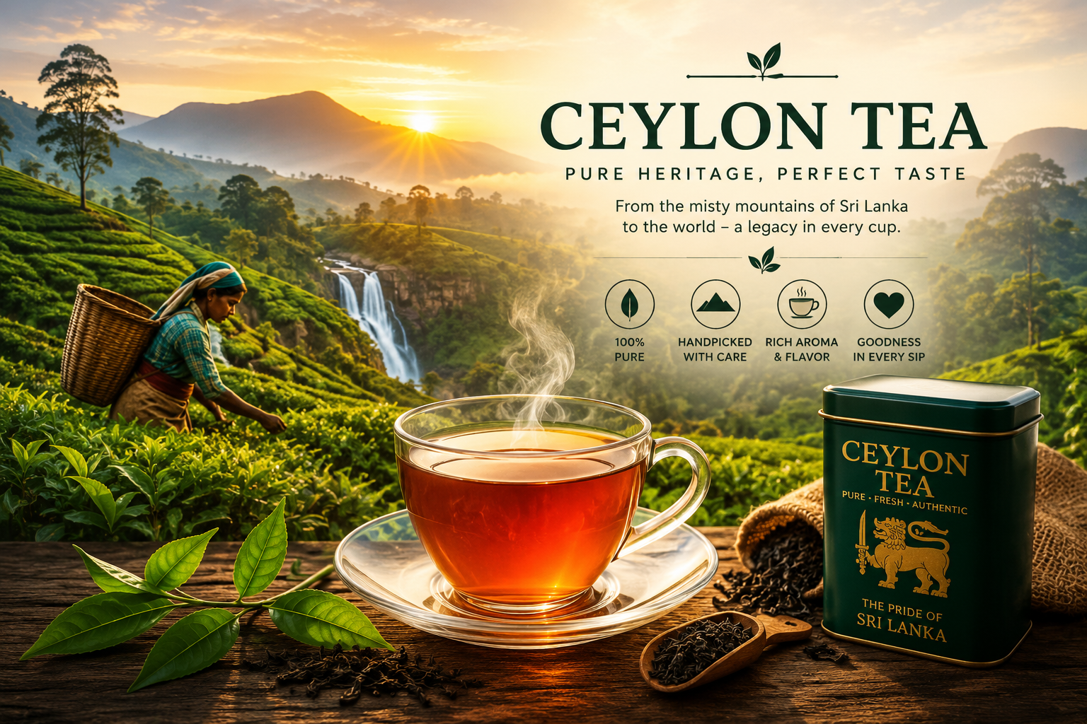Ceylon Tea: Exploring Sri Lanka's Finest Tea Heritage