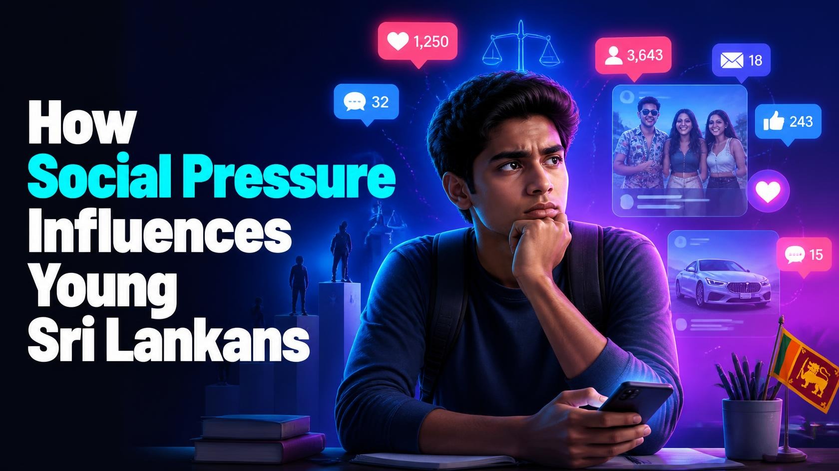 How Social Pressure Influences Young Sri Lankans - Gallery 1