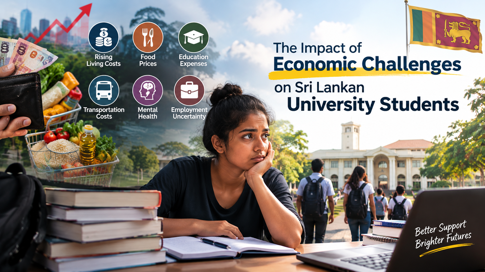 The Impact of Economic Challenges on Sri Lankan University Students