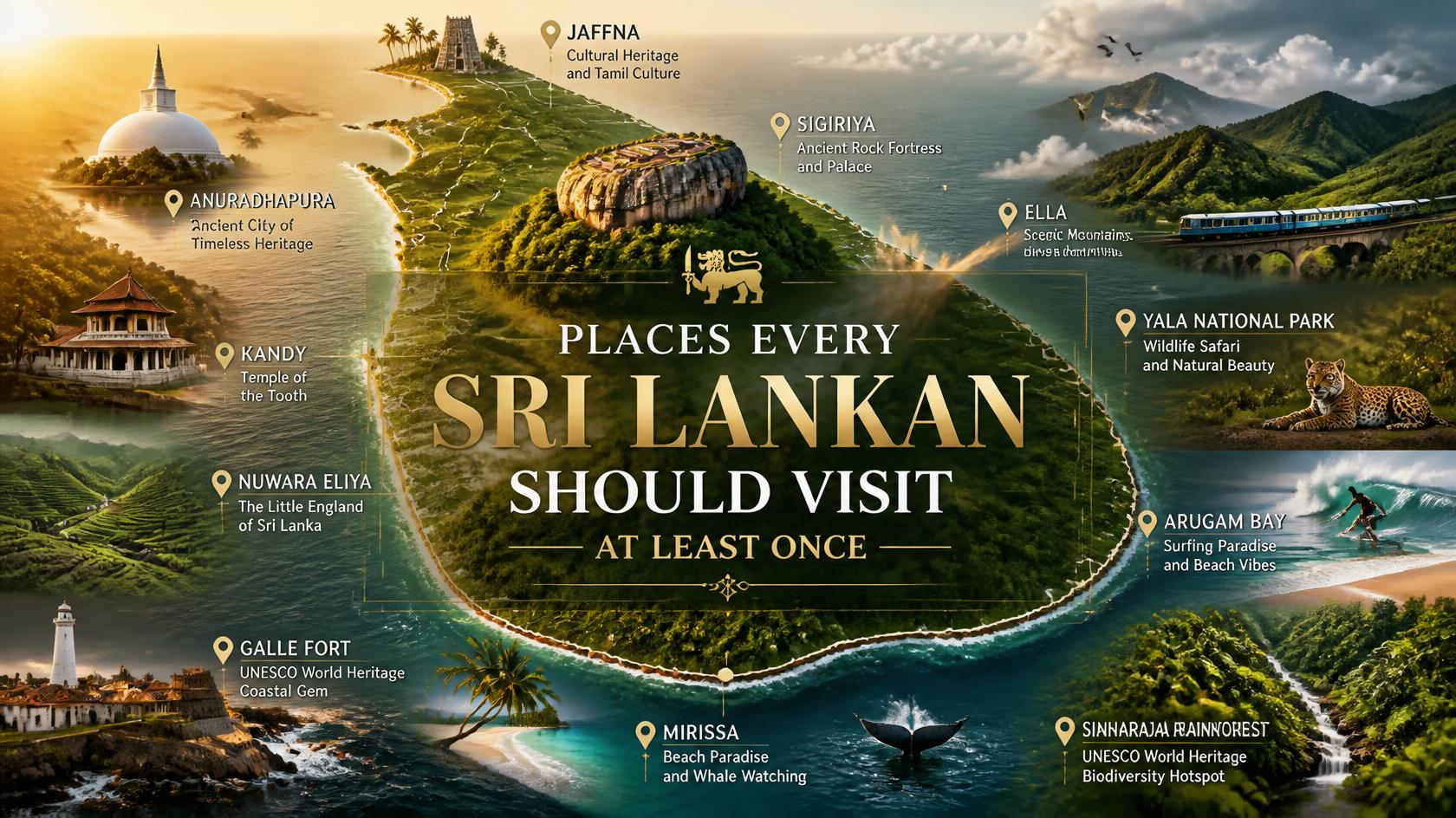 Places Every Sri Lankan Should Visit at Least Once - Gallery 1