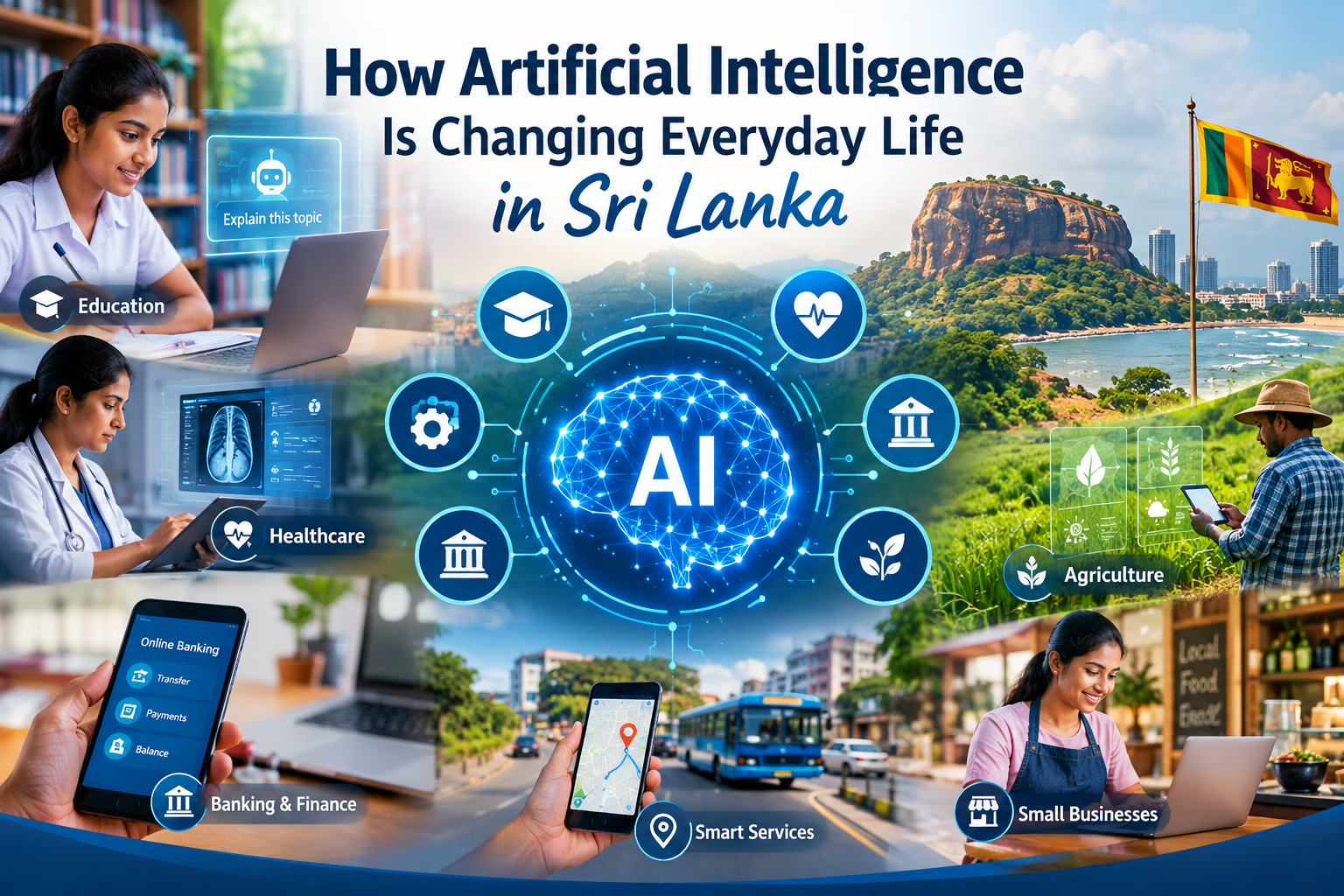 How Artificial Intelligence Is Changing Everyday Life in Sri Lanka