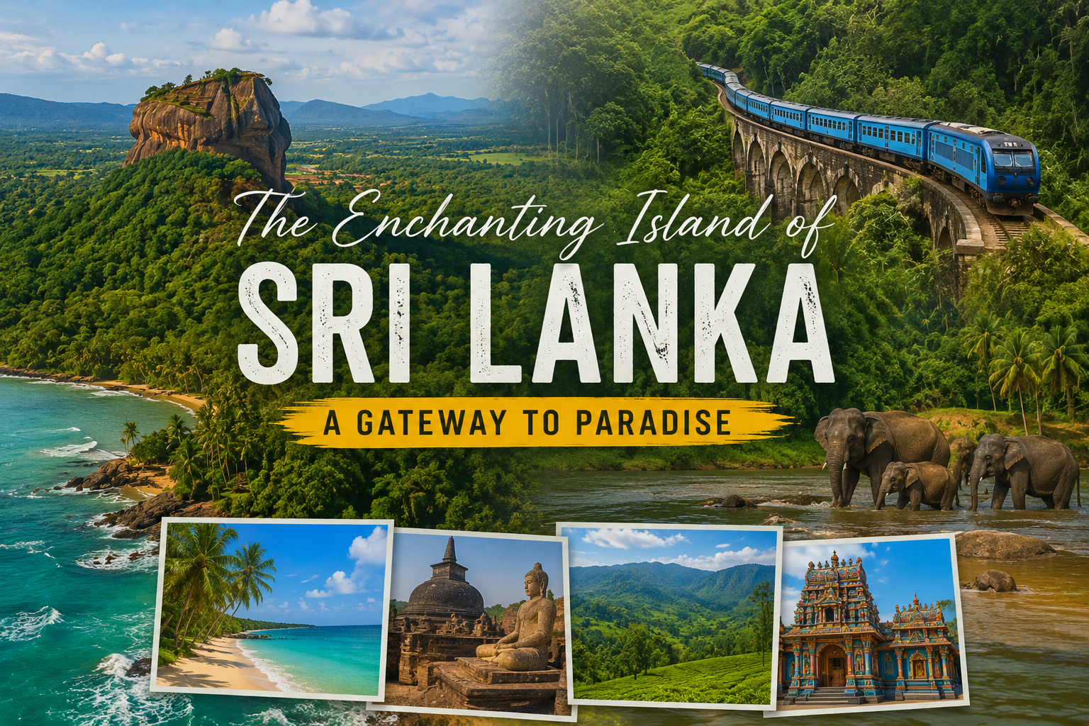 The Enchanting Island of Sri Lanka: A Gateway to Paradise