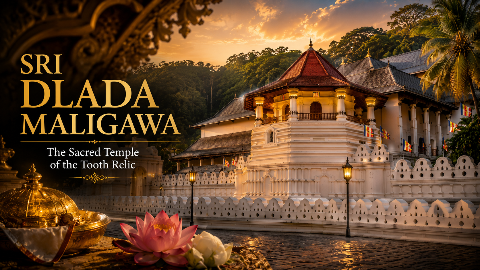 The Story Behind Sri Dalada Maligawa (Temple of the Tooth Relic): A Journey Through Sri Lanka’s Sacred Heritage