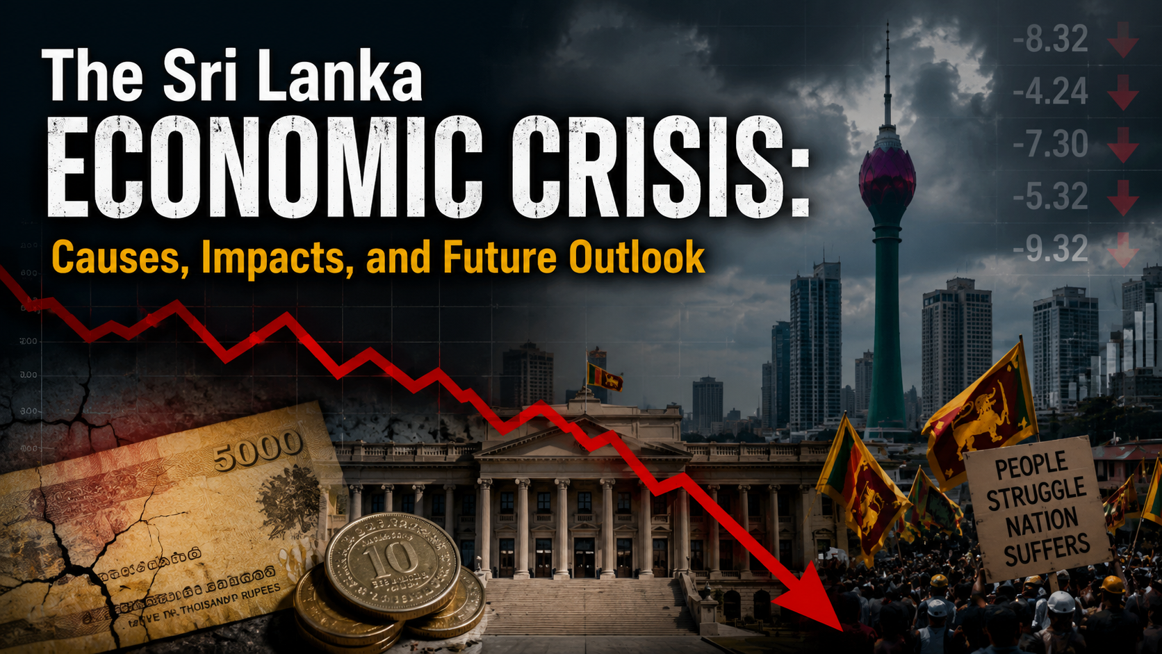 The Sri Lanka Economic Crisis: Causes, Impacts, and Future Outlook