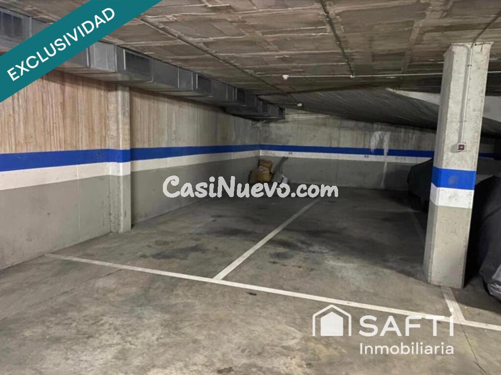 Excelente plaza doble de parking para dos coches grandes en Av. Constitución