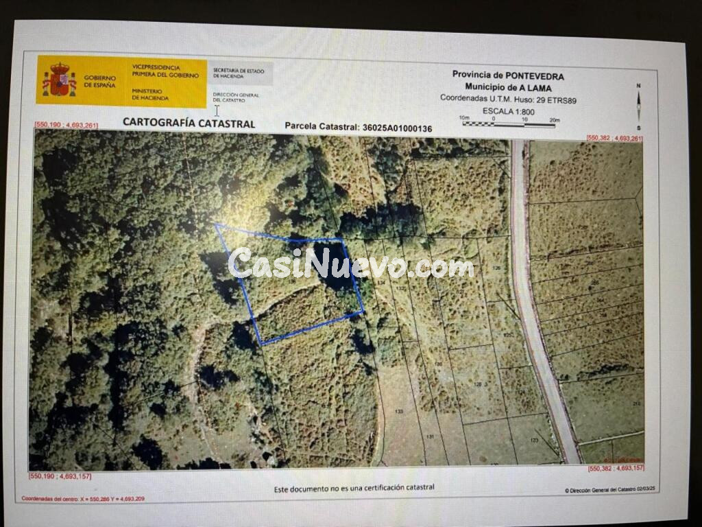 PARCELA EN LAMA