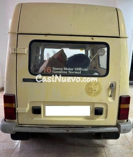 RENAULT - 4 clasico furgoneta F6 de 1981