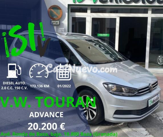 VOLKSWAGEN - Touran - Advance 2.0 TDI 150 C.V. DSG 7 vel. 5 plazas