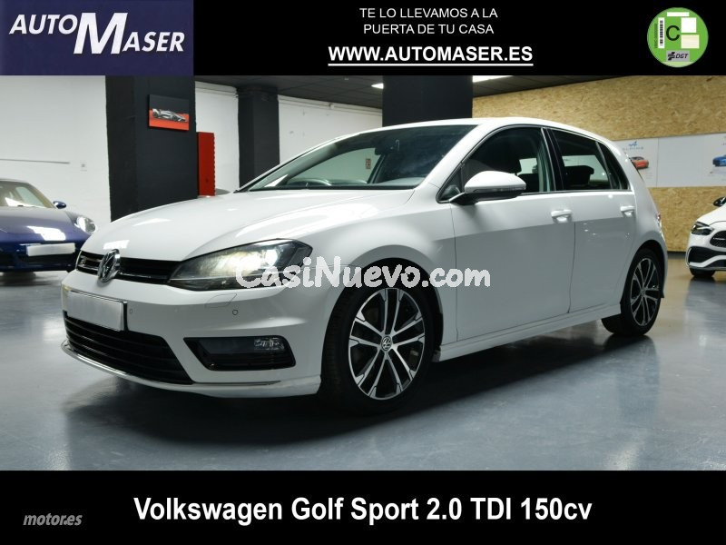 Volkswagen Golf Sport 2.0 TDI CR BMT 150 CV de 2015 con 258.000 Km por 11.900 EUR. en Madrid