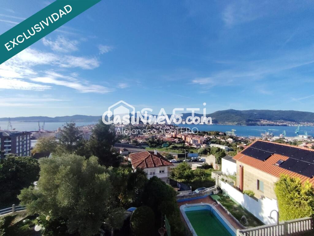 Chalet exclusivo - vistas únicas a la Ría de Vigo.