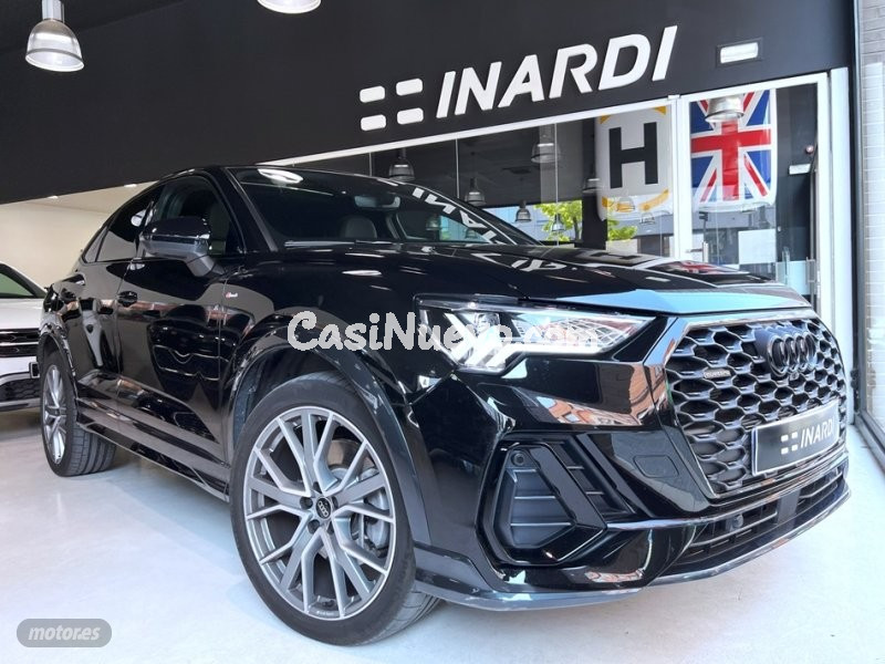 Audi Q3 Sportback 40 TDI Quattro S-Tronic Black Line de 2024 con 24.900 Km por 53.890 EUR. en Barcelona