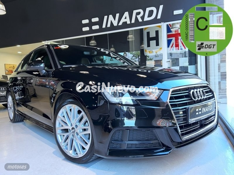 Audi A3 1.6 TDI S-Line Edition de 2017 con 45.800 Km por 21.890 EUR. en Barcelona