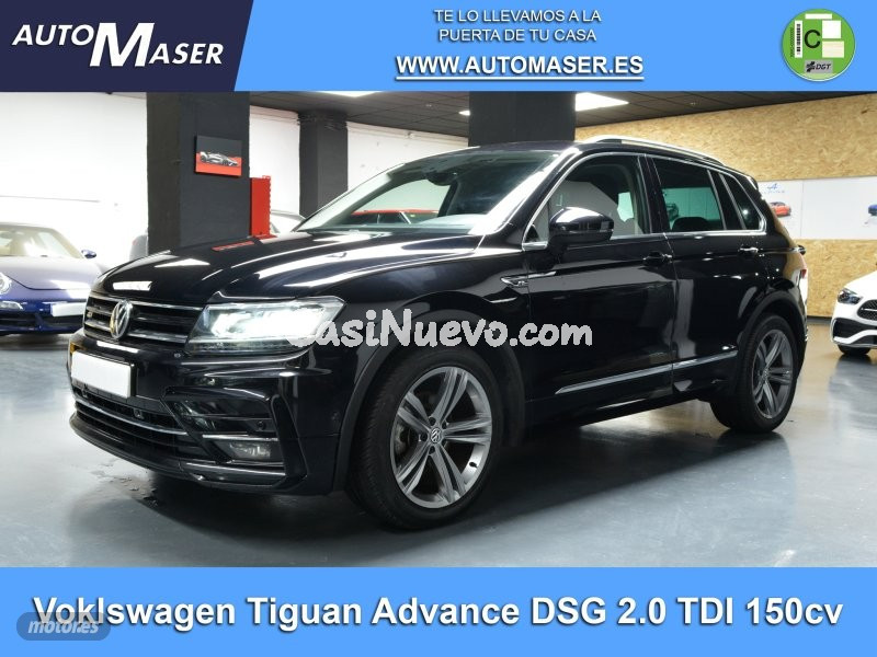 Volkswagen Tiguan Advance 2.0 TDI 4Motion 110 kW (150 CV) DSG de 2020 con 88.000 Km por 26.500 EUR. ...