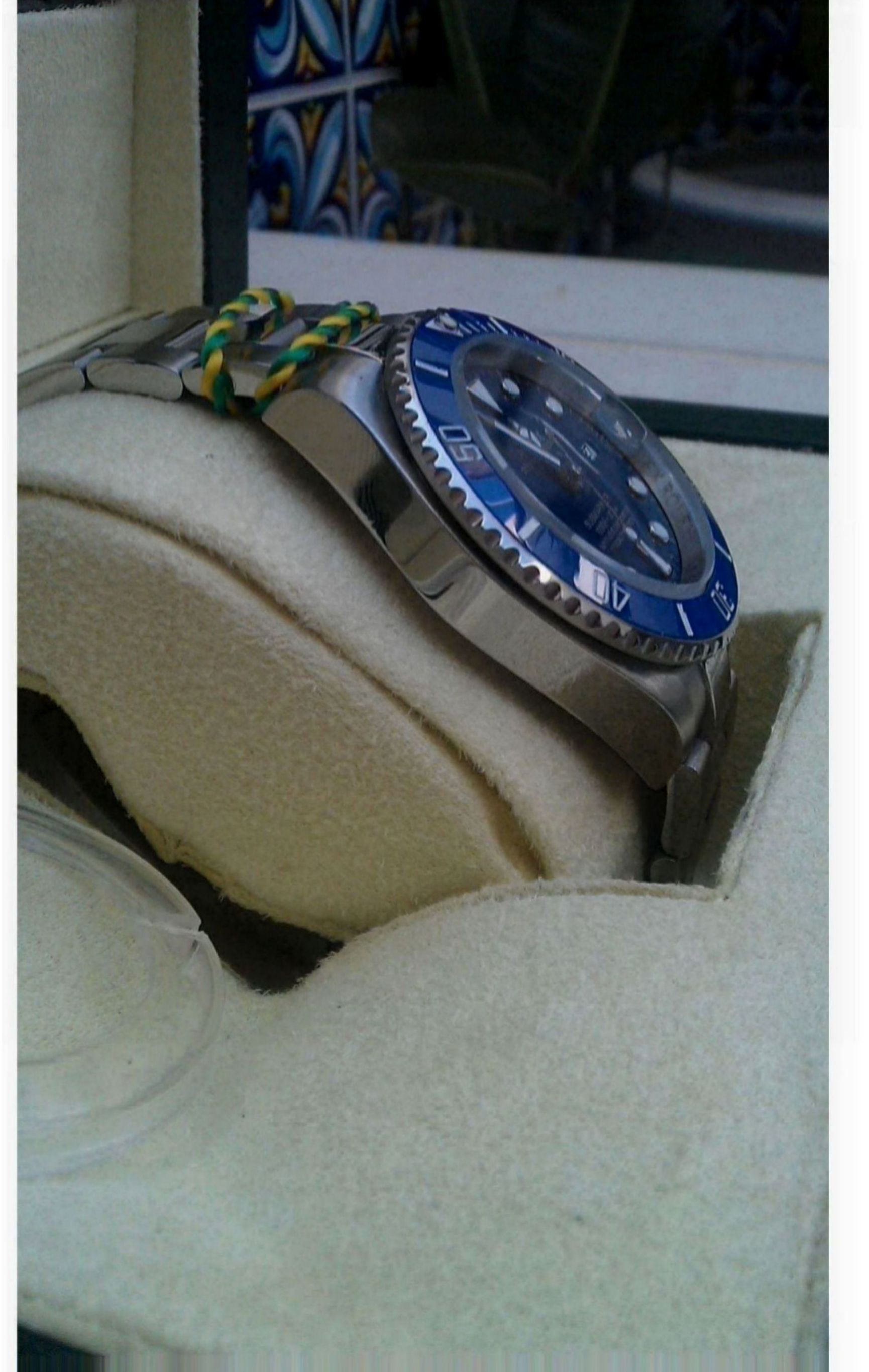 Rolex Submariner azul