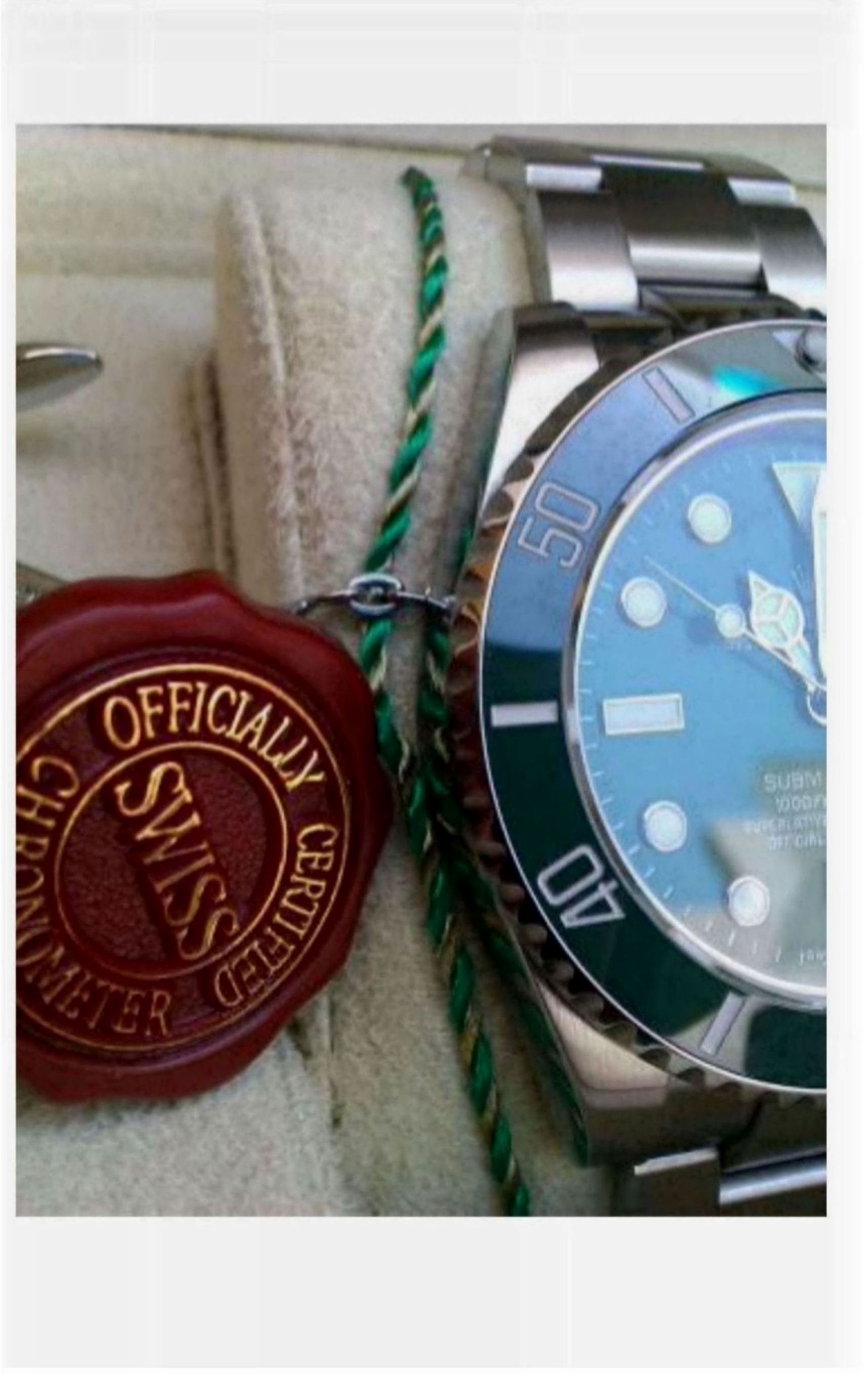 Rolex Submariner verde (Hulk)
