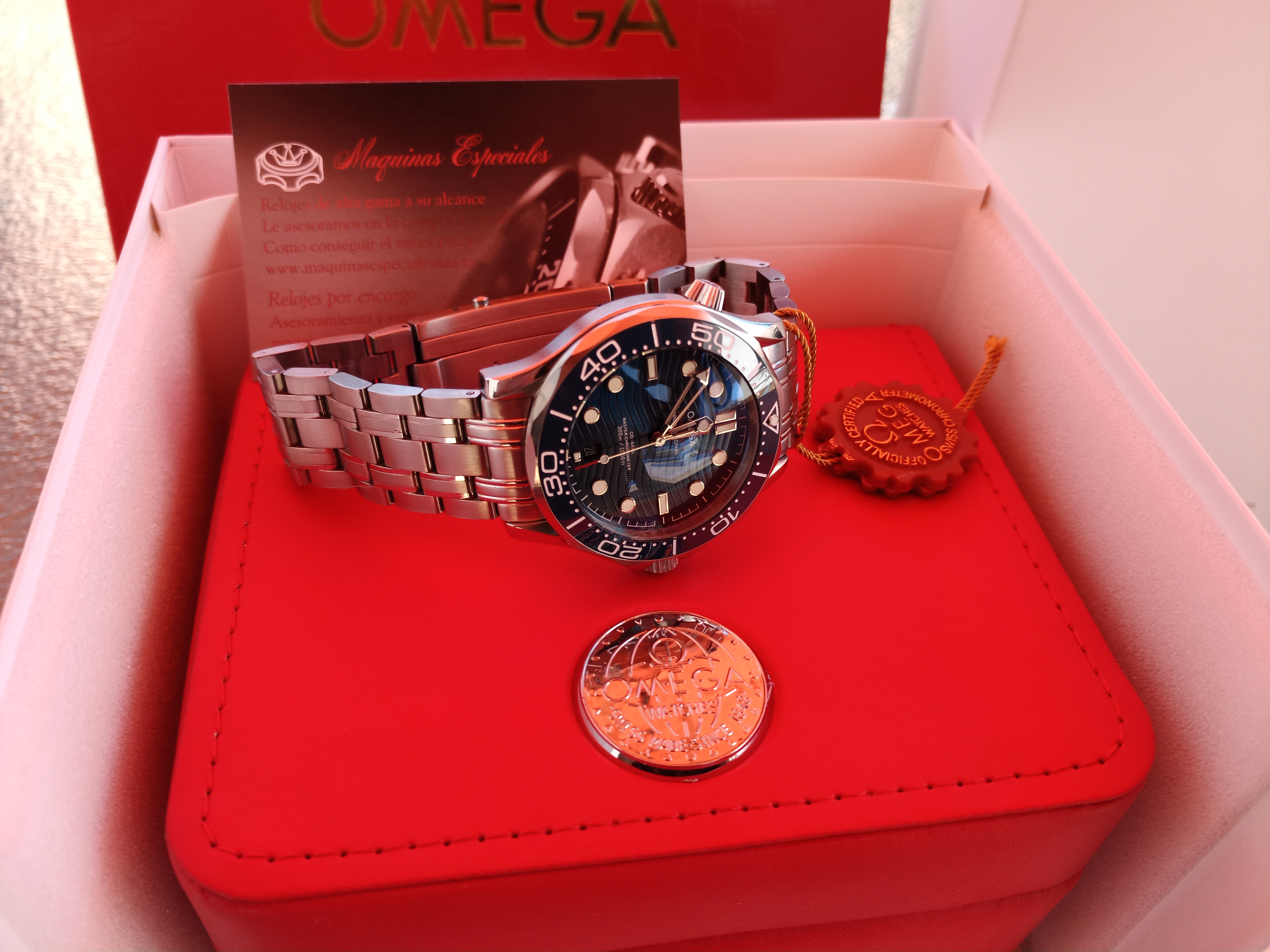 Omega Seamaster 300m azul (nueva edición)