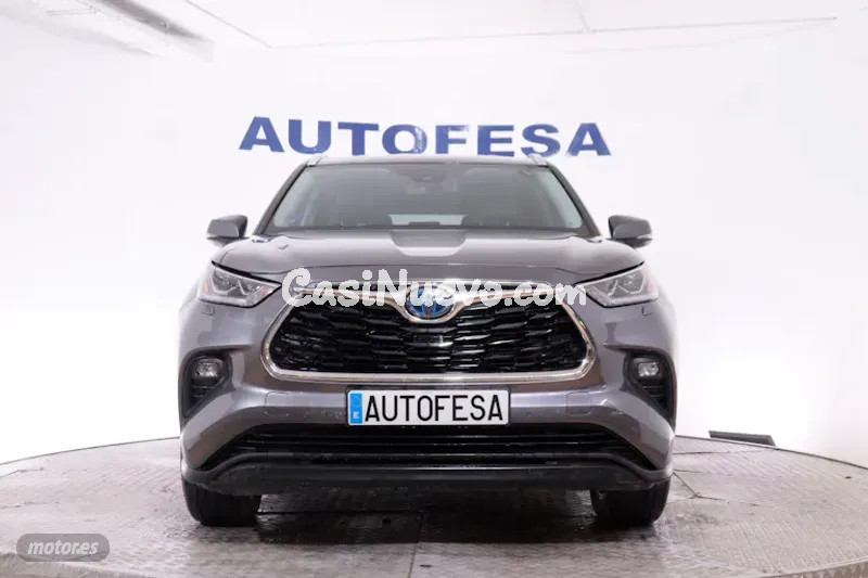 Toyota Highlander 2.5 HEV ADVANCE 4WD AUTO 7 PLAZAS 5P #IVA DEDUCIBLE, CUERO, PARKTRONIC de 2021 con...