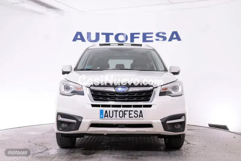 Subaru Forester 2.0TD EXECUTIVE LINEARTRONIC 4X4 AUTO 150CV 5P #CUERO, TECHO ELEC, NAVY de 2018 con ...