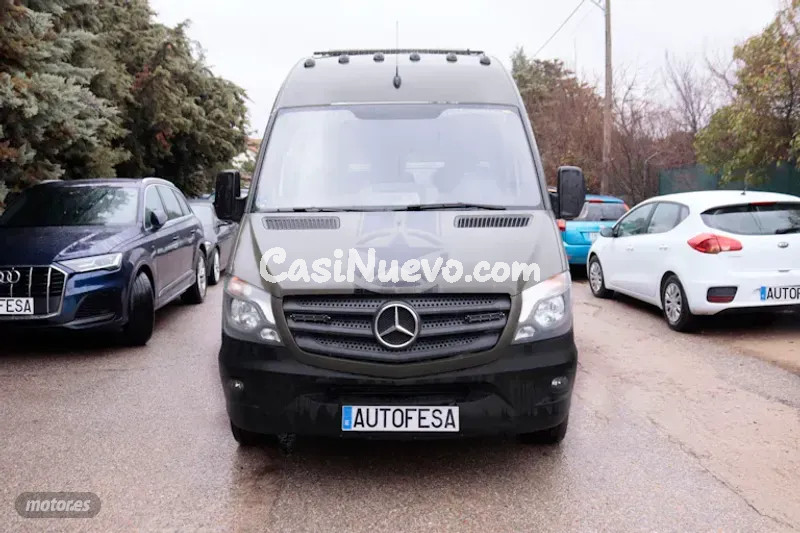 Mercedes Sprinter 316 NGT GAS GNC 3.5T MEDIO ALTO 156CV CAMPER 2P # NAVY de 2017 con 151.000 Km por ...