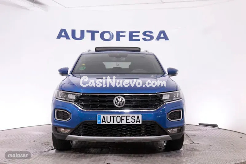 Volkswagen T-Roc 2.0 TSI 4MOTION AUTO DSG 190CV 5P # TECHO ELEC PANORAMICO, NAVY de 2018 con 123.000...