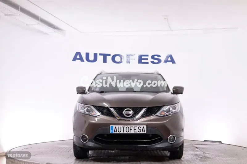 Nissan Qashqai 1.6 DIG-T TEKNA 163CV 5P # CUERO, TECHO PANORAMICO, NAVY de 2015 con 80.859 Km por 13...