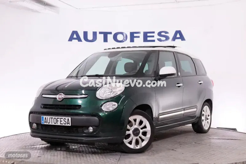 Fiat 500L LIVING 1.3 MJET AUTO 84CV 5P # CUERO, TECHO ELEC PANORAMICO, NAVY de 2015 con 232.500 Km p...