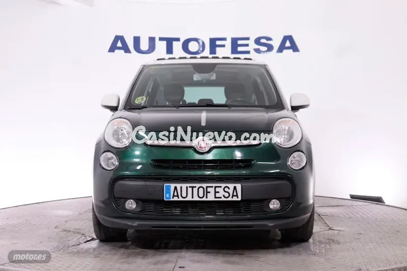 Fiat 500L LIVING 1.3 MJET AUTO 84CV 5P # CUERO, TECHO ELEC PANORAMICO, NAVY de 2015 con 232.500 Km p...
