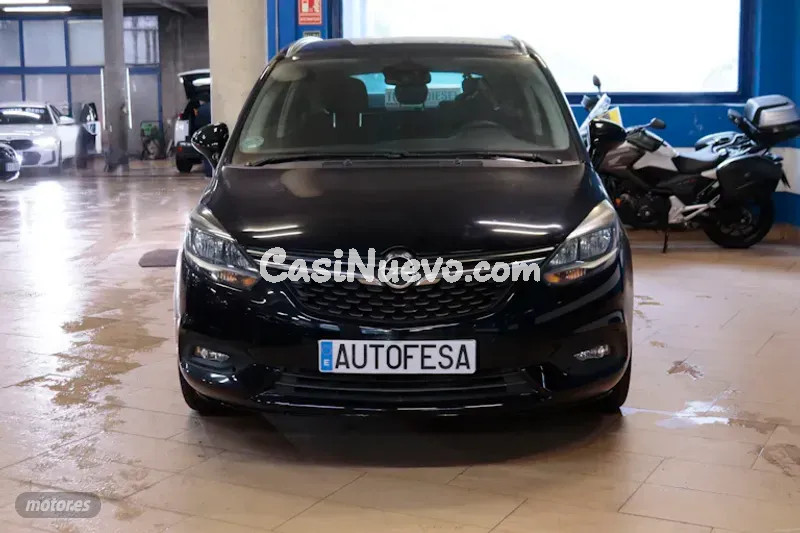 Opel Zafira 1.6T EDITION AUTO 136CV 7PLAZAS 5P #IVA DEDUCIBLE, NAVY,PARKTRONIC de 2019 con 94.200 Km...