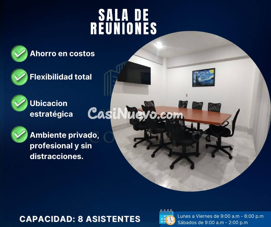 Alquiler de SALAS por hora