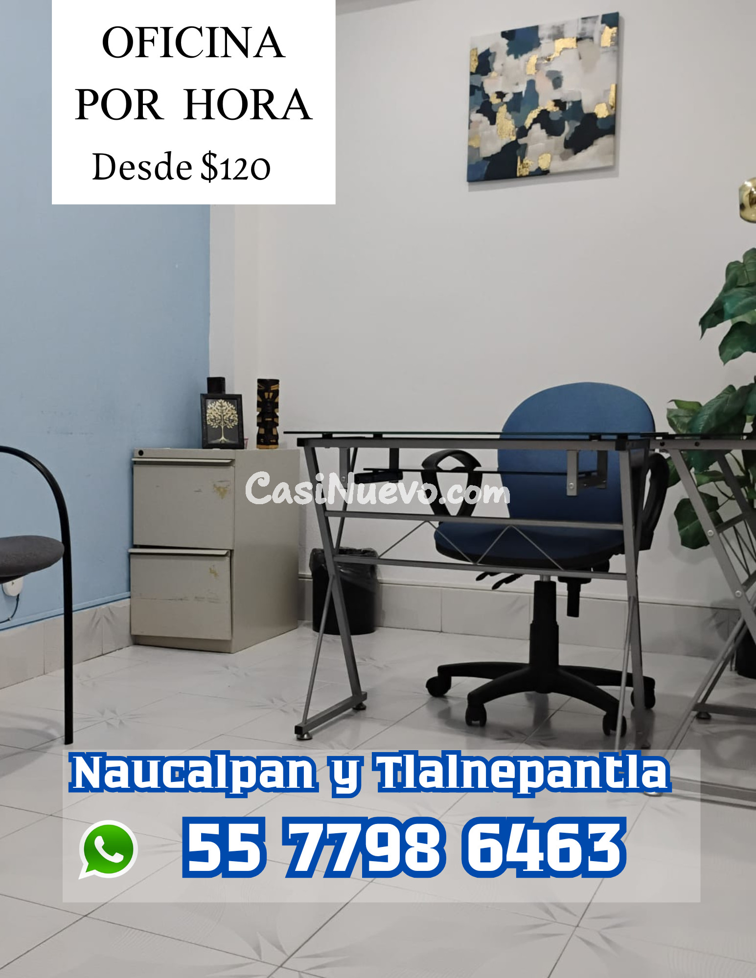 Sala de reuniones y oficina