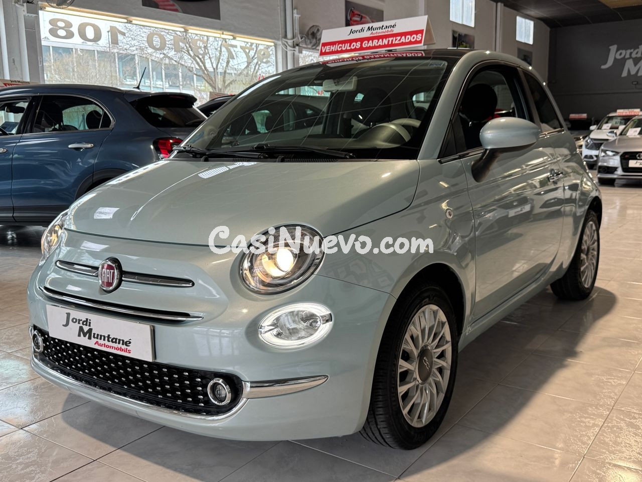 Fiat 500 1.0i 70CV HYBRID.- " TECHO PANORMICO + EXTRAS ".- " BAJO CONSUMO ".- " EURO-6AP ".-" MUY E...