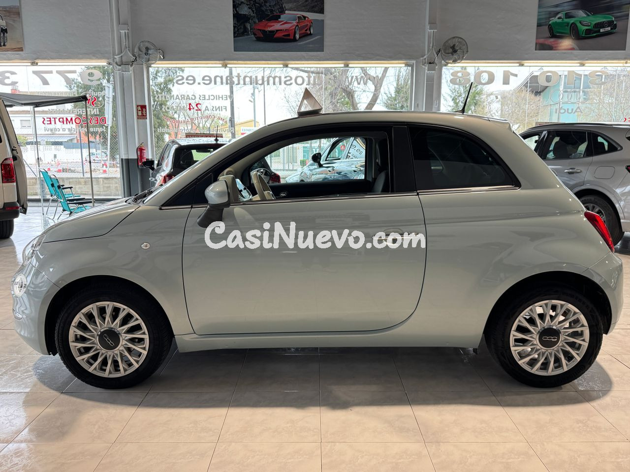 Fiat 500 1.0i 70CV HYBRID.- " TECHO PANORMICO + EXTRAS ".- " BAJO CONSUMO ".- " EURO-6AP ".-" MUY E...