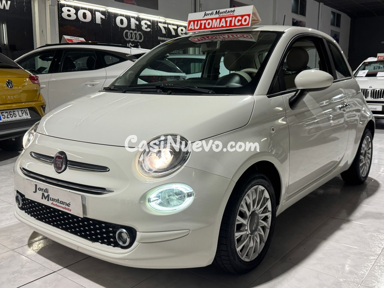 Fiat 500 1.2i 69CV.- " AUTOMTICO  ".- " BAJO CONSUMO ".- " IMPECABLE ".-" MUY EQUIPADO ".-" VEHCUL...