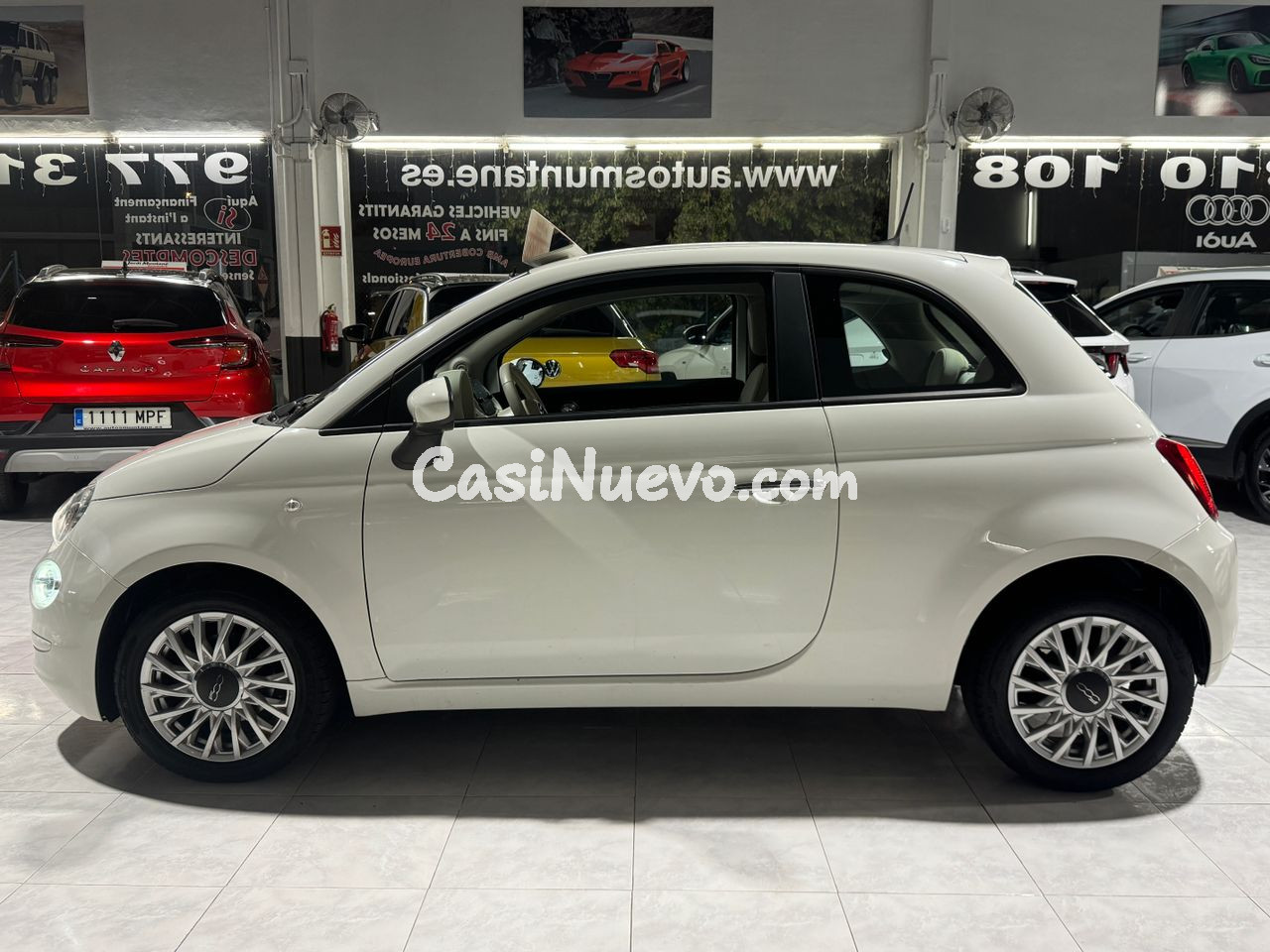 Fiat 500 1.2i 69CV.- " AUTOMTICO  ".- " BAJO CONSUMO ".- " IMPECABLE ".-" MUY EQUIPADO ".-" VEHCUL...