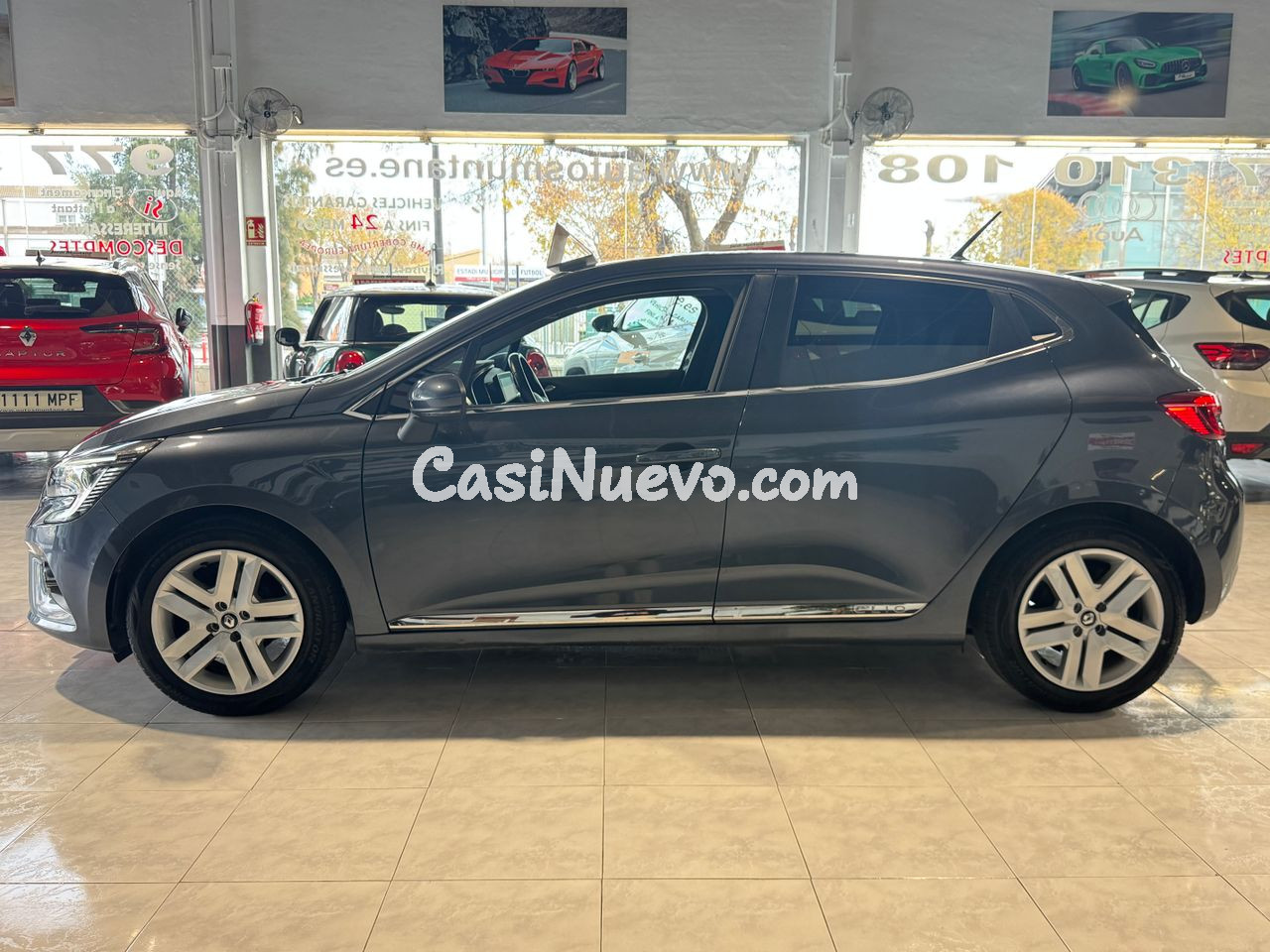 Renault Clio 1.0TCE 100CV.-" EQUIPADO ".- " ETIQUETA MEDIOAMBIENTAL C VERDE ".- " GARANTA CON COBER...