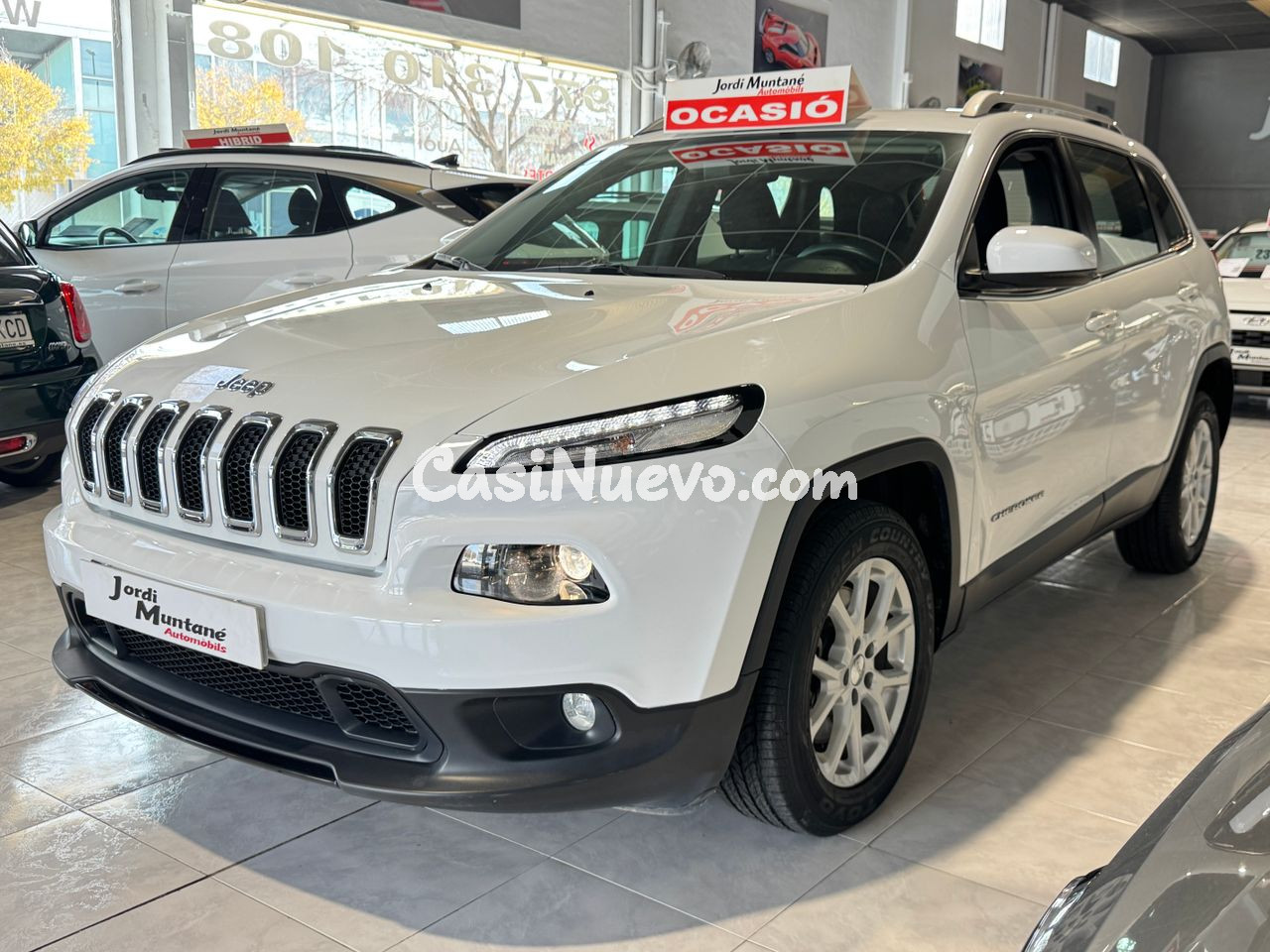 Jeep Cherokee 2.0CRDI 140CV LONGITUDE 4X2.- " SOLO 74.395 KM".- " REVISADO Y GARANTIZADO ".-" MUY EQ...