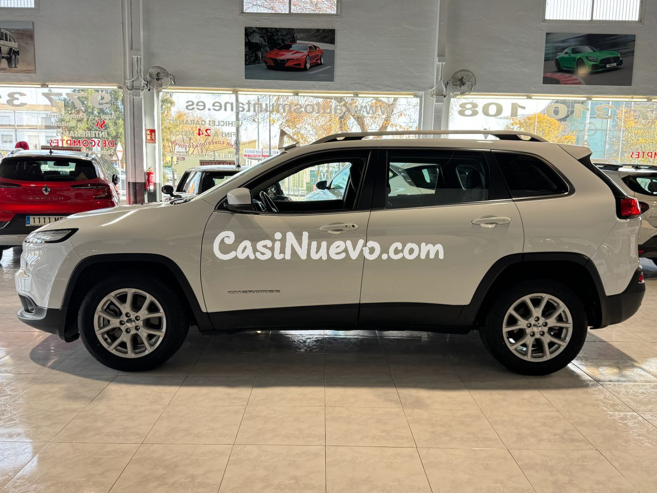 Jeep Cherokee 2.0CRDI 140CV LONGITUDE 4X2.- " SOLO 74.395 KM".- " REVISADO Y GARANTIZADO ".-" MUY EQ...