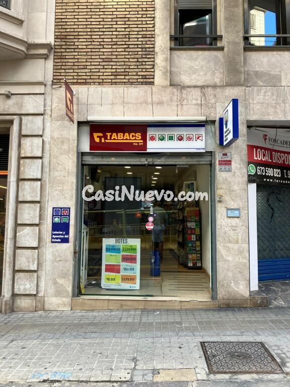 Traspaso de Estanco con Lotera en zona alta
