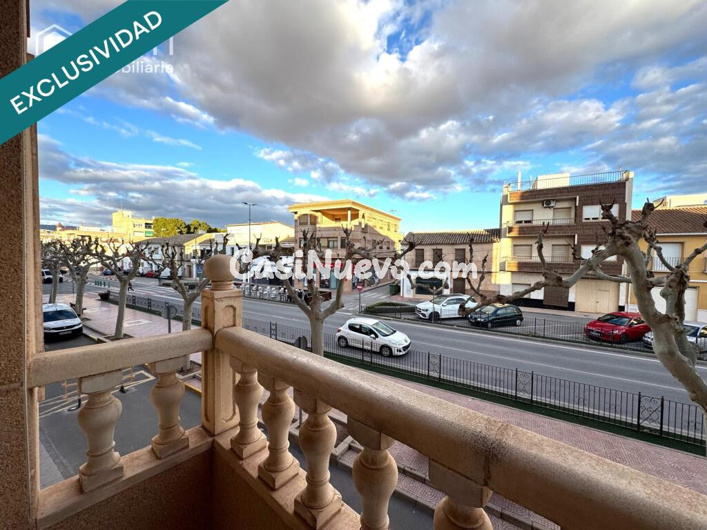 Piso VPO con garaje en pleno centro de Pinoso – listo para entrar a vivir