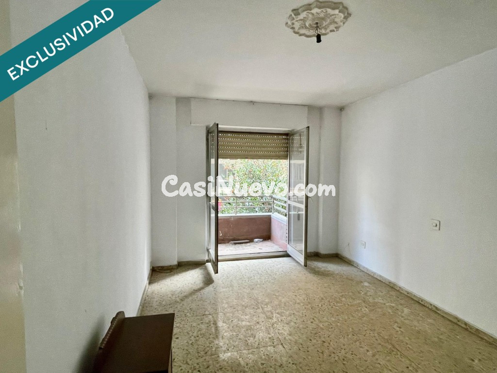 Piso con terraza en el centro de Ponferrada para reformar