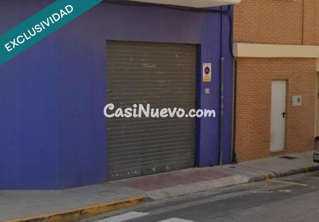 Bajo comercial en Sollana  115 m difano