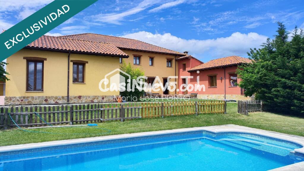 .Casa rural ecolgica con negocio en funcionamiento cerca de Len  Bio-construccin con encanto y mltiples posibilidades