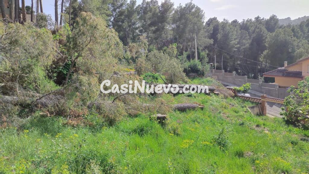 Solar urbano 780m² (Cabrera d’Anoia) ¡Naturaleza!