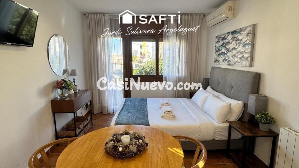 ESTUDIO A PASOS DEL MAR: COMODIDAD, LUZ Y RENTABILIDAD EN RIELLS