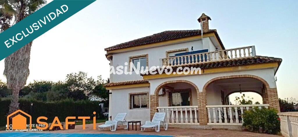 Chalet independiente en Chiva.